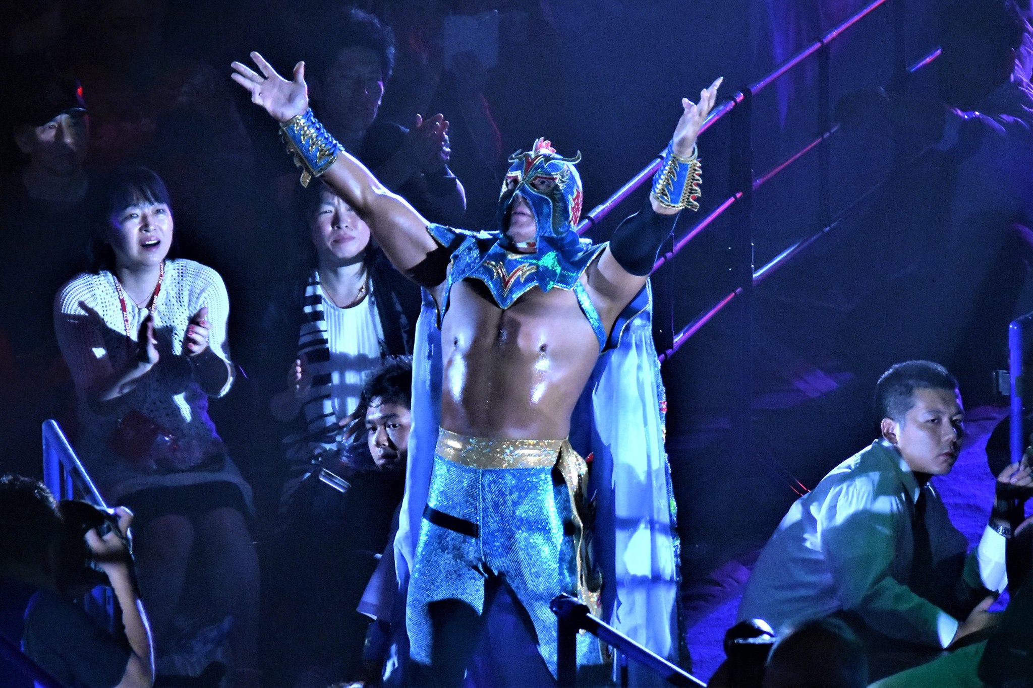 全日本プロレス】ウルティモ・ドラゴンが世界ジュニア2度目の戴冠 