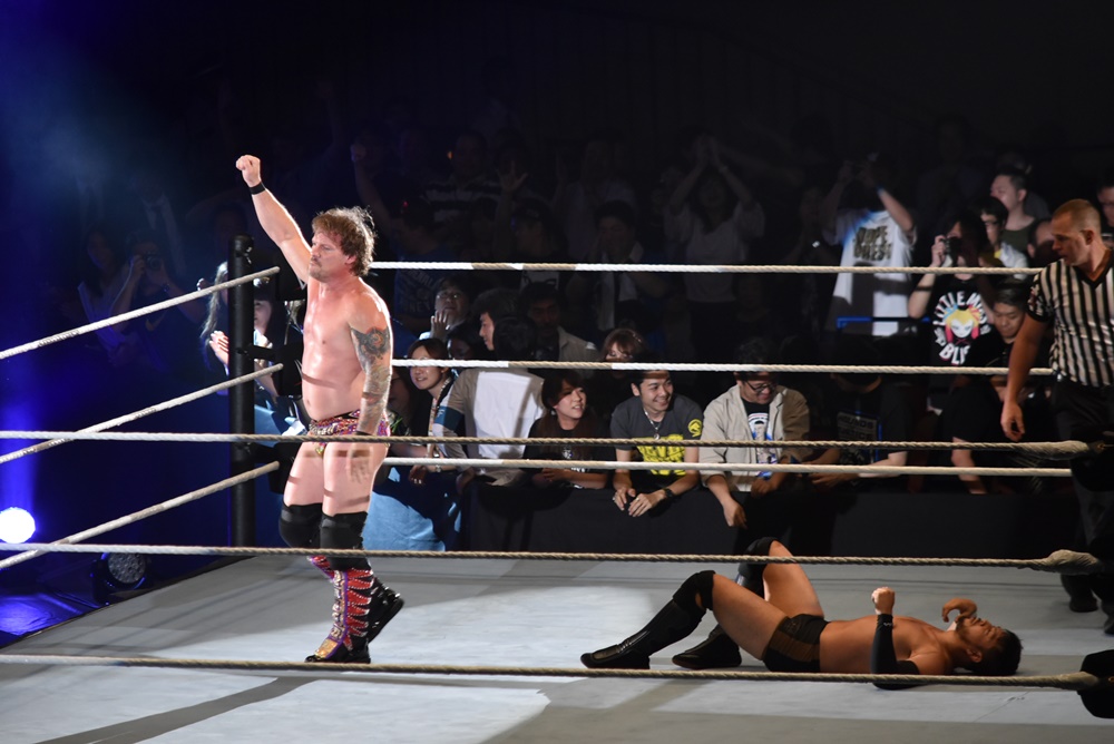 【WWE Live Tokyo】＜6.30両国＞ヒデオ・イタミ凱旋勝利ならず！ジェリコが必殺技でギブアップを奪う！！