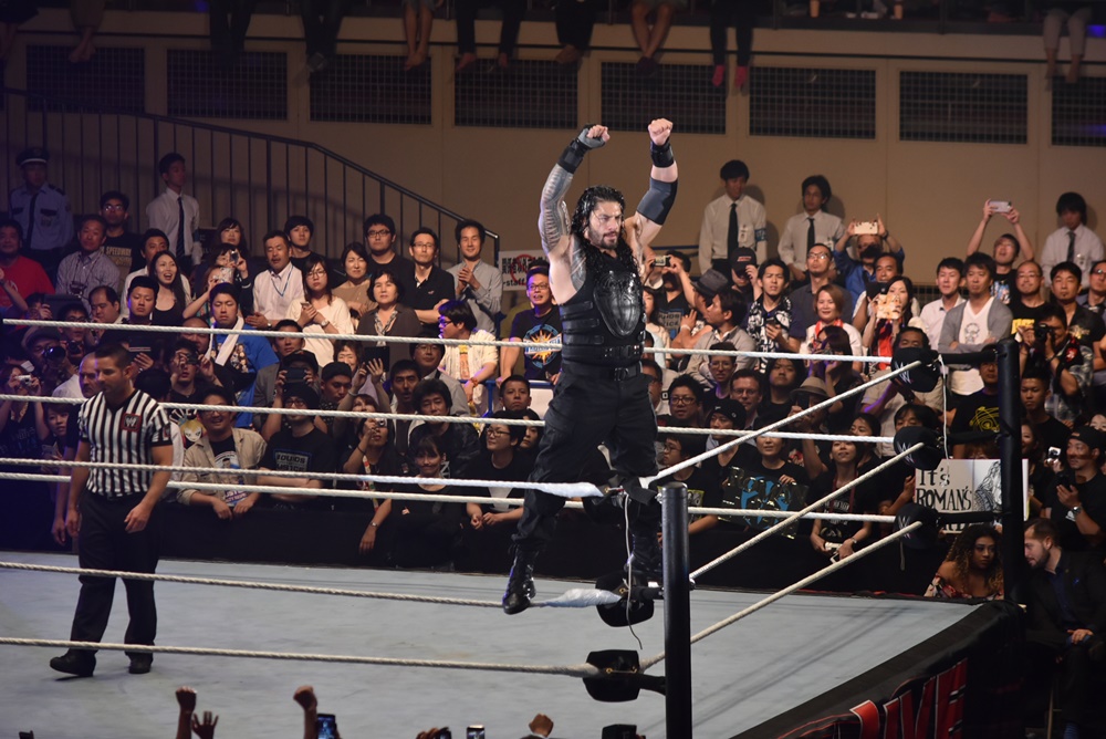 【WWE Live Tokyo】＜6.30両国＞これぞWWEスーパースターの闘い！レインズがワイアットとの肉弾戦を制す！！