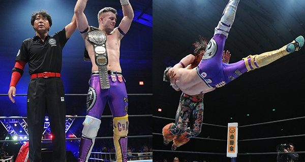 【新日本プロレス】超スリリング！ 高橋ヒロムとのIWGPジュニア“壮絶バトル”を制したのは、ウィル・オスプレイ！ オカダとの“王者対決”にもヤル気爆発！
