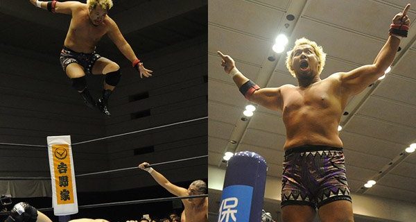 【新日本プロレス】真壁が鈴木の眼前でTAKAを粉砕！ IC王座奪取を高らかに宣言！ 3月1日(木)大阪大会