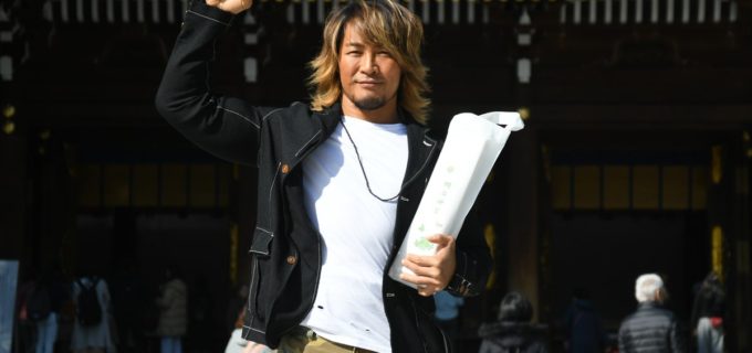 【新日本プロレス】いよいよ復帰目前！ 棚橋弘至が明治神宮にて念願の厄祓い！ 『NEW JAPAN CUP』を前に直撃インタビュー！