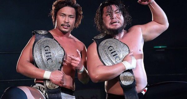 【プロレスリング・ノア】本日22時からの「速報！バトル☆メン」の『GLOBAL TAG LEAGUE 2018』特集に、新GHCタッグ王者の中嶋勝彦選手&マサ北宮選手が生出演！