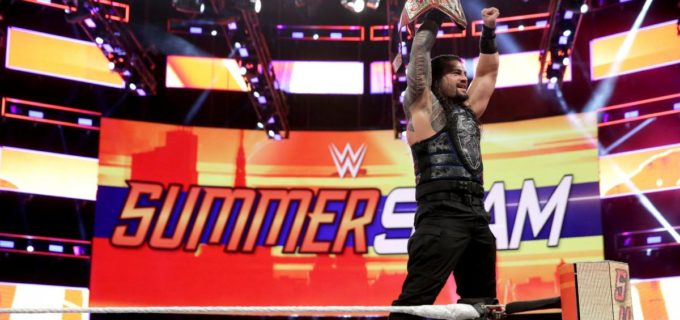 【WWE】レインズ、ついにレスナーを撃破してユニバーサル王座初戴冠