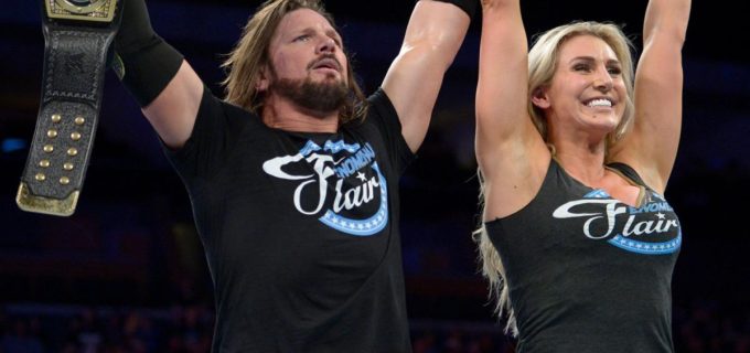 【WWE】AJスタイルズ＆シャーロット、フィギュア・エイトで夫婦タッグにタップ勝ち