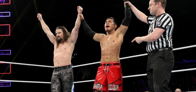 【WWE】戸澤＆ケンドリックが「アー！アー！」の合唱で自身の勝利を祝福