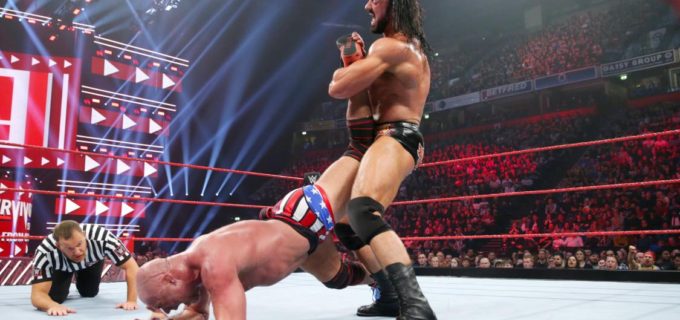 【WWE】カート・アングル、マッキンタイアのアンクルロックで屈辱のタップ負け