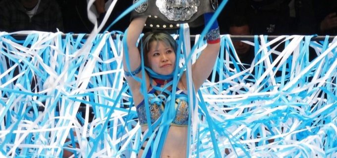 【WAVE】大畠美咲が引退試合で王座戴冠、第13代レジーナに！リング上で美しく咲き誇り12年のレスラー生活に幕を下ろす！