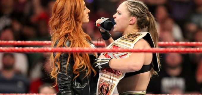 【WWE】“ザ・マン”ベッキー、レッスルマニア35でロンダの持つロウ女子王座挑戦を表明