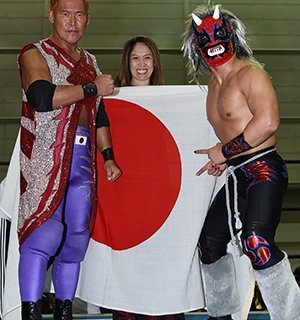 【新日本】＜1.16幕張大会＞オロ＆ソベラーノ＆アウダスvsカベルナリオ＆OKUMURA＆ナマハゲ！ かつてCMLLでベルトを戴冠したOKUMURA＆ナマハゲのコンビが登場！