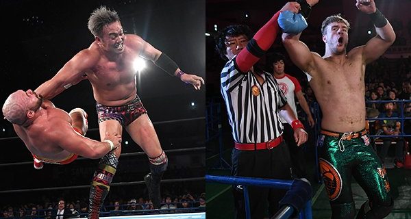 【新日本】オカダが激闘の末にエルガンを撃破！  オスプレイは巨漢ファレに丸め込みで勝利！