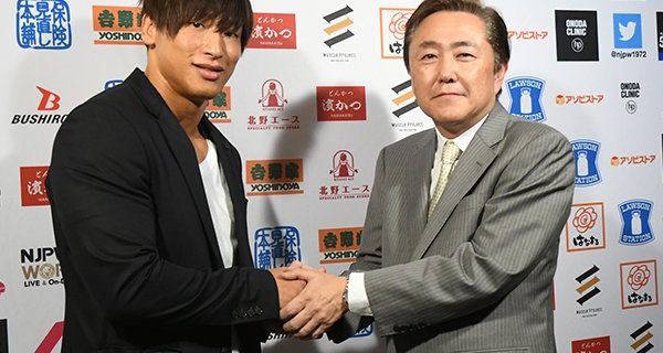 【新日本】飯伏幸太選手の新日本プロレス“入団”が正式発表！ 「死ぬまで、終わるまで。それがボクの契約期間です」