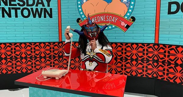 【新日本】6月19日(水)22時～ TBS『水曜日のダウンタウン』にライガー選手、浅見レフェリーが登場！ “4の字固め女性に電話口で伝えるの不可能説”を検証!?