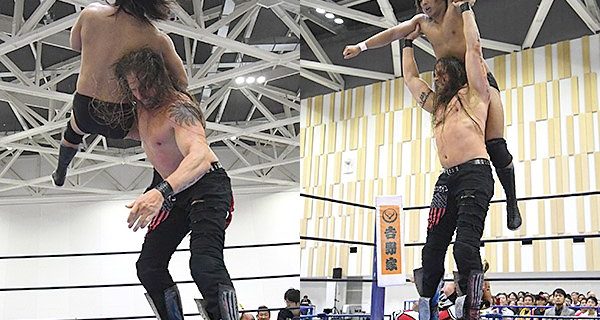 【新日本】“怖い”ランス・アーチャーが帰ってきた！ ブラックアウトで海野に快勝!! 「俺は大きく変わった。ますます歌の文句（Everybody Dies!!）と同じになるぞ。みんな屍となれ！」