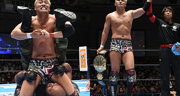 【新日本】＜Aブロック公式戦！＞オカダが無法ファイトのファレから逆転勝利！