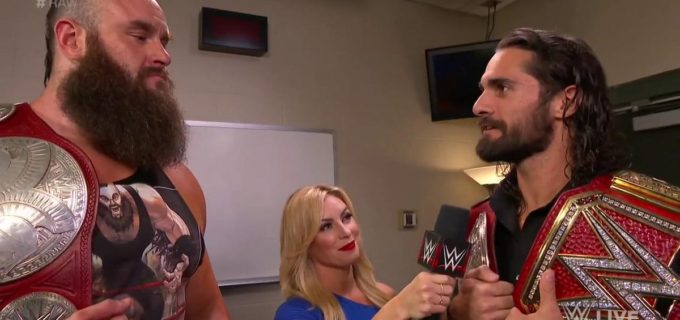 【WWE】ロリンズとストローマンはユニバーサル王座戦、ロウタッグ王座戦の２連戦！