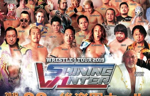 【W‐1】12.26（木）『WRESTLE-1 TOUR 2019 SHINING WINTER』後楽園ホール大会試合順決定！