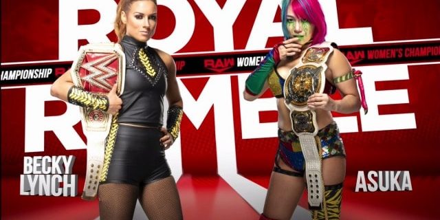 【WWE】1・27アスカ対ベッキーのロウ女子王座戦がPPV「ロイヤルランブル」で決定！