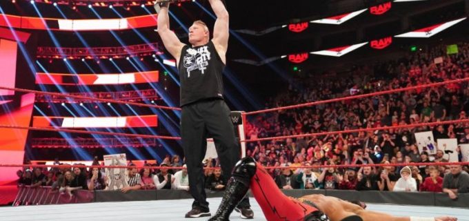 【WWE】王者レスナーが王座挑戦権を獲得したリコシェをF5で襲撃