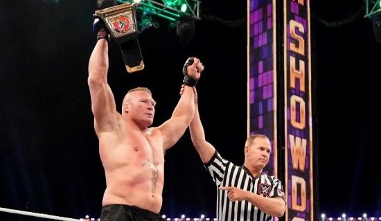 【WWE】ブロック・レスナーがリコシェに圧勝して王座防衛、次戦はドリュー・マッキンタイア