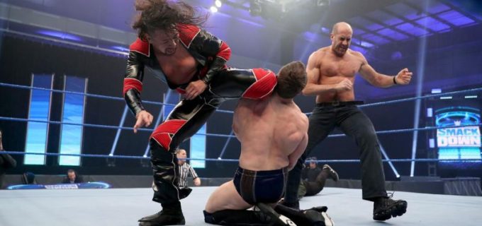 【WWE】中邑＆ゼインが祭典直前にブライアンを襲撃KO！