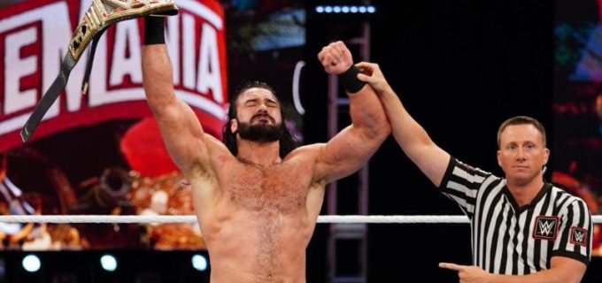 【WWE】マッキンタイアがレッスルマニアで王座戴冠と防衛を果たす！
