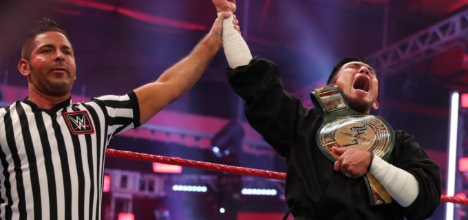 【WWE】“忍者”戸澤が棚ぼた勝利でRトゥルースから24/7王座奪取！