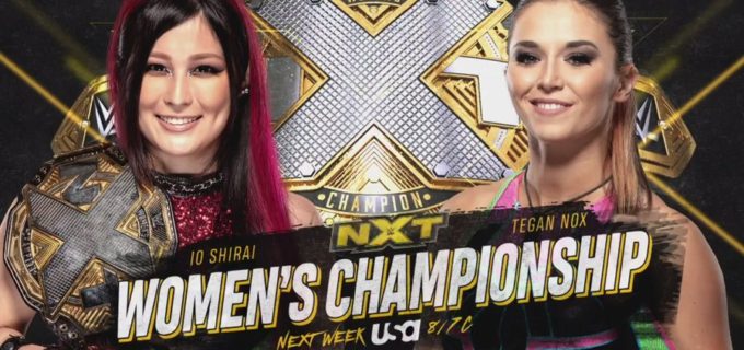 【WWE】NXT女子王者紫雷イオが「やってみろよ！」と挑戦者ティーガンを挑発