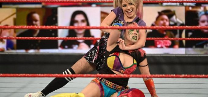 【WWE】ロウ女子王者アスカが王座戦もオートンが乱入RKOで“小悪魔”アレクサに報復
