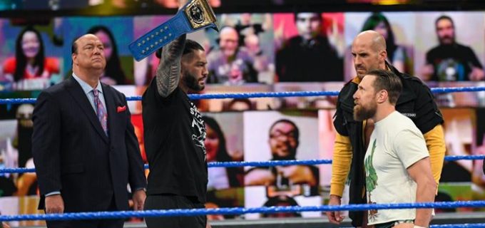 【WWE】王者レインズと“イエス男”ブライアンが条件付きユニバーサル王座戦へ