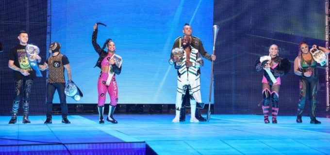 【WWE】ビアンカら王者たちがWWEのライブツアー再開を祝福もベイリーが横槍