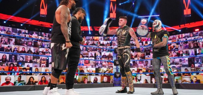 【WWE】ドミニク・ミステリオが１人でタッグ王座防衛に成功！次週、ウーソズとの防衛戦へ