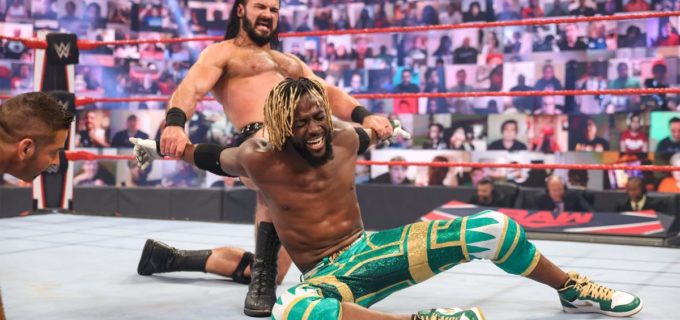 【WWE】マッキンタイアがキングストンとの再戦を制してPPV王座挑戦権を奪取