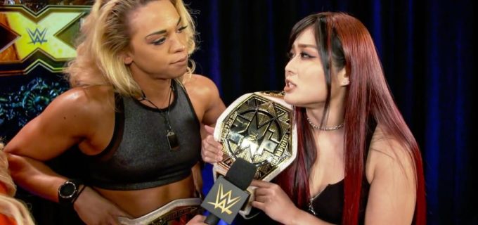 【WWE】NXT女子タッグ王者紫雷イオがパートナーとの交友を完全否定「友達じゃない！大事なのはタイトル防衛」