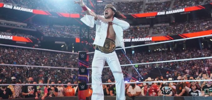 【WWE】中邑真輔がリック・ブーグスの初シングル戦勝利に歓喜