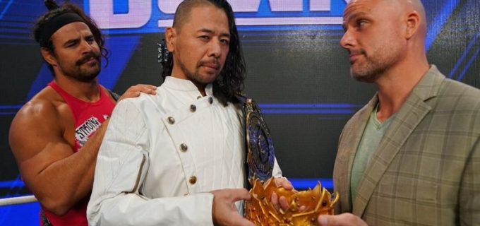 【WWE】“キング”中邑真輔が王冠を手放してIC王座専心を宣言