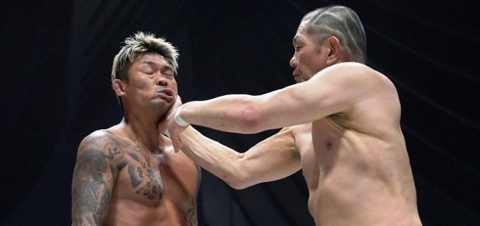 【DDT】3ヵ月ぶり復帰戦の坂口征夫は鈴木みのるの前に玉砕！「やり足りねぇよ。あのクソじじい。勝つまでやってやる」