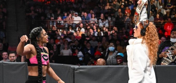 【WWE】“EST”ビアンカが王者ベッキーと舌戦 ドゥドロップを撃破してWM王座戦へ弾み