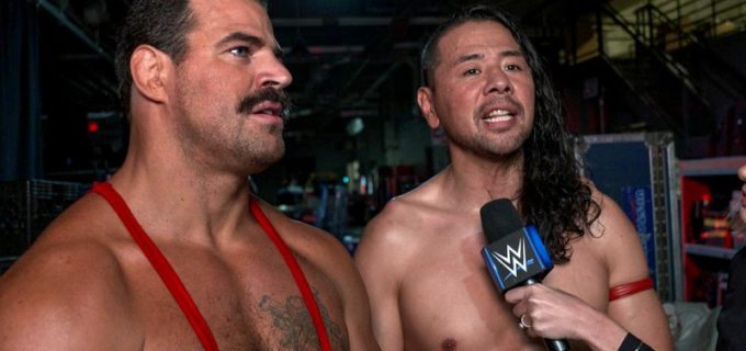 【WWE】中邑&ブーグスがロス・ロサリオスを撃破してWMへ弾み「SDタッグチームチャンピオンになってやるぜ！」