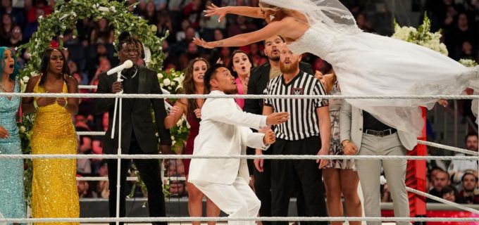 【WWE】戸澤陽がダブル結婚式で花嫁タミーナから24/7王座奪取も12秒天下