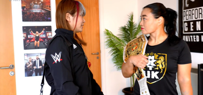 【WWE】NXT UK女子王者・里村明衣子がサレイとの日本人対決を受諾「覚悟しておいてね」
