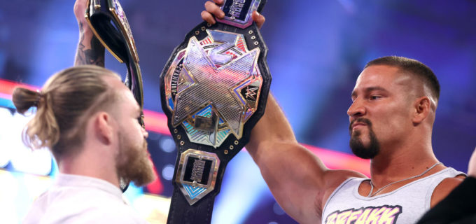 【WWE】NXT王者ブレイカーとNXT UK王者ベイトの王座統一戦が「NXTワールズ・コライド」で決定