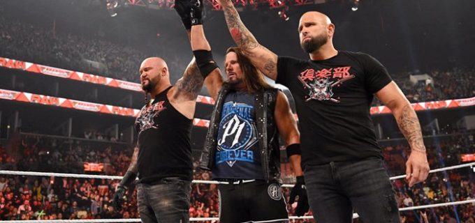 【WWE】The O.C.が電撃復活！AJ&ギャローズ＆アンダーソンが対峙したジャッジメント・デイを一蹴