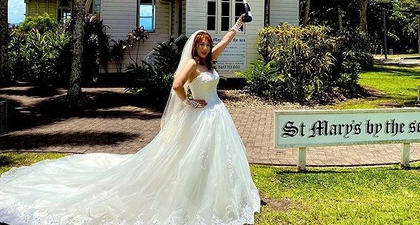 【WAVE】桜花由美がオーストラリアでの結婚を報告「今日から私は人妻です」