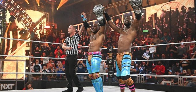【WWE】ニュー・デイがNXTタッグ王座を戴冠してトリプルクラウンタッグ王者に