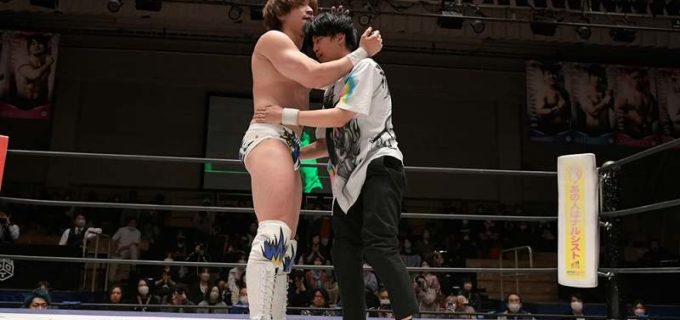 【DDT】“15歳の高校生プロレスラー”夢虹、初陣で上野勇希に惜敗！「4・15新宿では平田一喜さんをぶちのめせるように！」