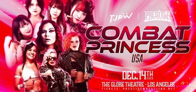 【東京女子】TJPWとPrestige Wrestlingの合同興行がロサンゼルス・グローブシアターで開催決定
