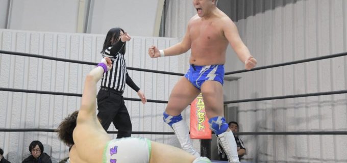 【DDT】瑠希也が若手トーナメント「DGC」準決勝を突破し、4・7後楽園でTo-yと決勝戦！「優勝して若手で1番強いってことを証明します」