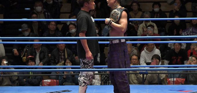 【全日本】ライジングHAYATOが田村男児に勝利し世界ジュニア初奪取！MUSASHIが挑戦表明「全日ジュニアの強さ、俺に教えてくれよ」