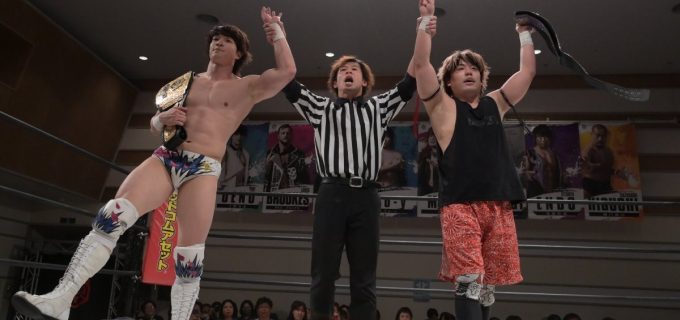 【DDT】KO-D無差別級王者・上野勇希がトーナメントで敗れた高木三四郎とのタイトル戦を熱望！「このベルトを持って今やりたいのは、高木さんとタイトルマッチがやりたい」